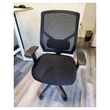 Hun Black Office Chair
