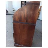 Vintage Roll Top Secretary Desk
