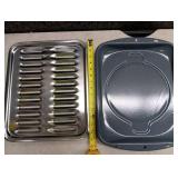 Classic Chrome Hotpoint Range Parts - Broiler Pan Set
