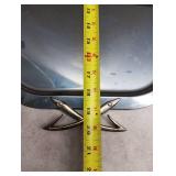 Mid-Century Modern Chrome Serving Tray