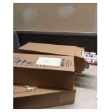 4 boxes of No Bugs Blue Floral Shelf Liner Roll