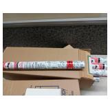 4 boxes of No Bugs Blue Floral Shelf Liner Roll