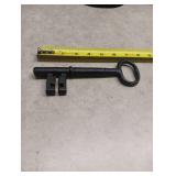 Large Cast Iron Skeleton Key