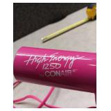 Conair High Energy 1250 Pink Hair Dryer