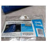 Magla Extra Large Blue Mesh Laundry Bag