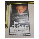 Joe Cocker Concert Poster - KS Coliseum Benefit Show - signed.