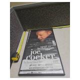 Joe Cocker Concert Poster - KS Coliseum Benefit Show - signed.