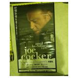 Joe Cocker Concert Poster - KS Coliseum Benefit Show - signed.