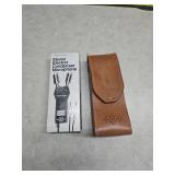 Realistic Stereo Electret Condenser Microphone with Leather Case