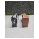 Realistic Stereo Electret Condenser Microphone with Leather Case