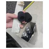 Realistic Stereo Electret Condenser Microphone with Leather Case