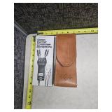 Realistic Stereo Electret Condenser Microphone with Leather Case