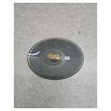 Chance Manufacturing Glass Plate with Gold Trim
