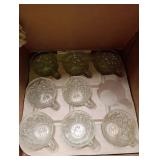 Anchor Hocking 18-Piece Glass Punch Bowl Set - missing ladle