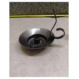 Metal Chamberstick Candle Holder