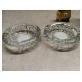 Clear Glass Tea Light Candle Holders