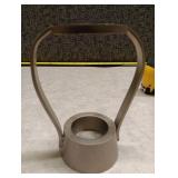 Mid-Century Modern Danish Steel Candle Holder