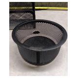 Black Mesh Desk Organizer Set