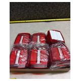 Red post-it note holders Lot