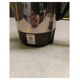 Presto and Empire Supreme Electric Coffee Percolators Set - missing cord