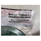 Ballonoff Green Metal Ash Tray - New in Package - lot of 2 in the package