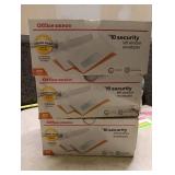 Office Depot #10 Security Window Envelopes - 250 Count in each box - lot of 3 boxes