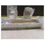 Clear Glass Mason Jars Set with caddy - brand new