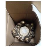 Vintage Santa Claus Candle Holder