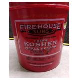 Firehouse Subs 5-Gallon Pickle Bucket