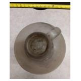Frosted Glass Stoneware Jug