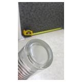 Vintage Wave Pattern Glass Tumblers Set of 5