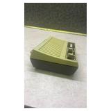 1970s Forecaster Weather Radio - Olive Green (untested)
