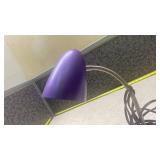 Purple Adjustable Gooseneck Desk Lamp (works)