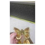 Mid-Century Brass Butterfly