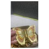 Mid-Century Brass Butterfly