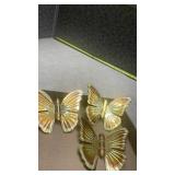 Mid-Century Brass Butterfly