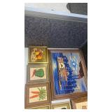 Collection of Framed Needlepoint Art Gallery