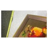 Collection of Framed Needlepoint Art Gallery