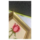 Collection of Framed Needlepoint Art Gallery