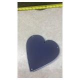 Decorative Heart-Shaped Wall Plaques Set