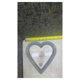 Decorative Heart-Shaped Wall Plaques Set