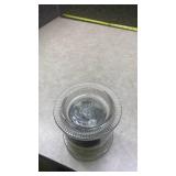 Decorative Glass Globe with Artificial Roses