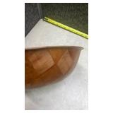 Mid-Century Woven Wooden Bowl Collection