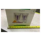 Toscany Crystal Hurricane Candle Holders - Set of 2