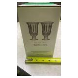 Toscany Crystal Hurricane Candle Holders - Set of 2