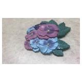 Decorative Pansy Wall Decor Set