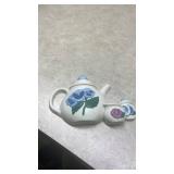 Decorative Pansy Wall Decor Set