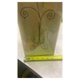 Pier 1 Decorative Metal Photo Holder with Crystal Accents