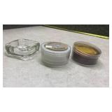 Serendipity Glass Coasters Collection Set and 1 Ash Tray