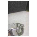 Serendipity Glass Coasters Collection Set and 1 Ash Tray